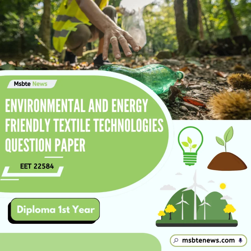 Environmental And Textile Technologies Sample Question Paper Pdf