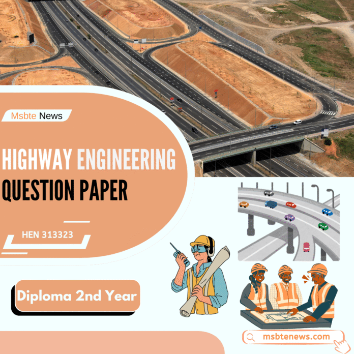Msbte 313323 Highway Engineering Question Bank Pdf Highway Engineering Question Bank Pdf